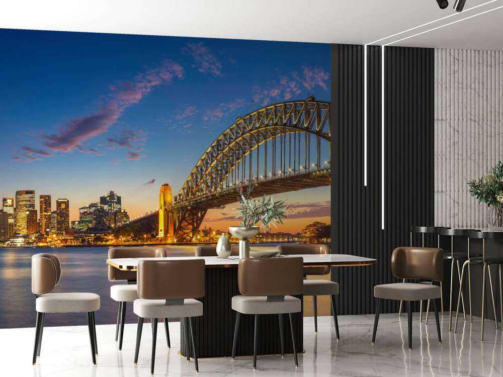 Sydney på fototapetet