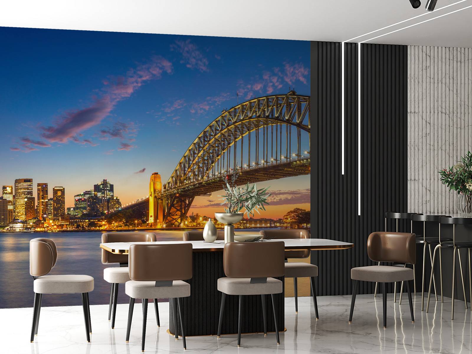 Sydney på fototapetet