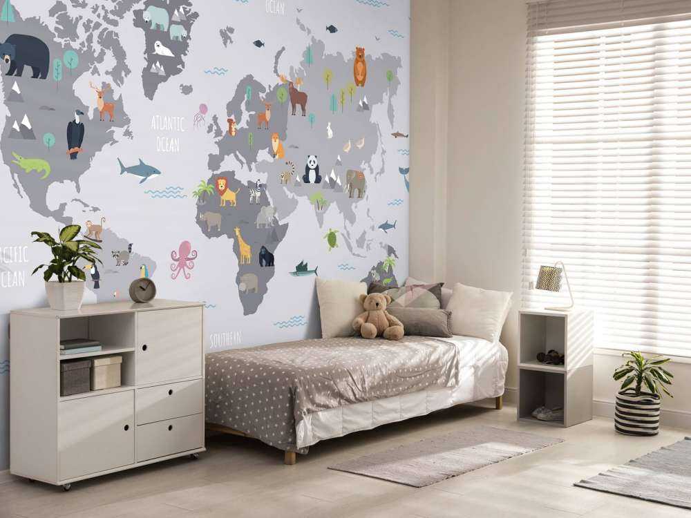 Verdenskart med ville dyr