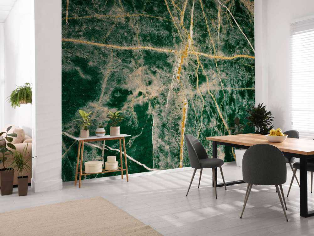 Robust grønn marmorgrønn