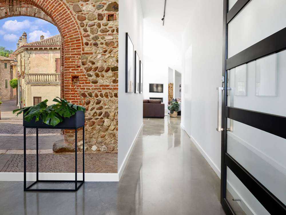 Passasje med dobbel bue