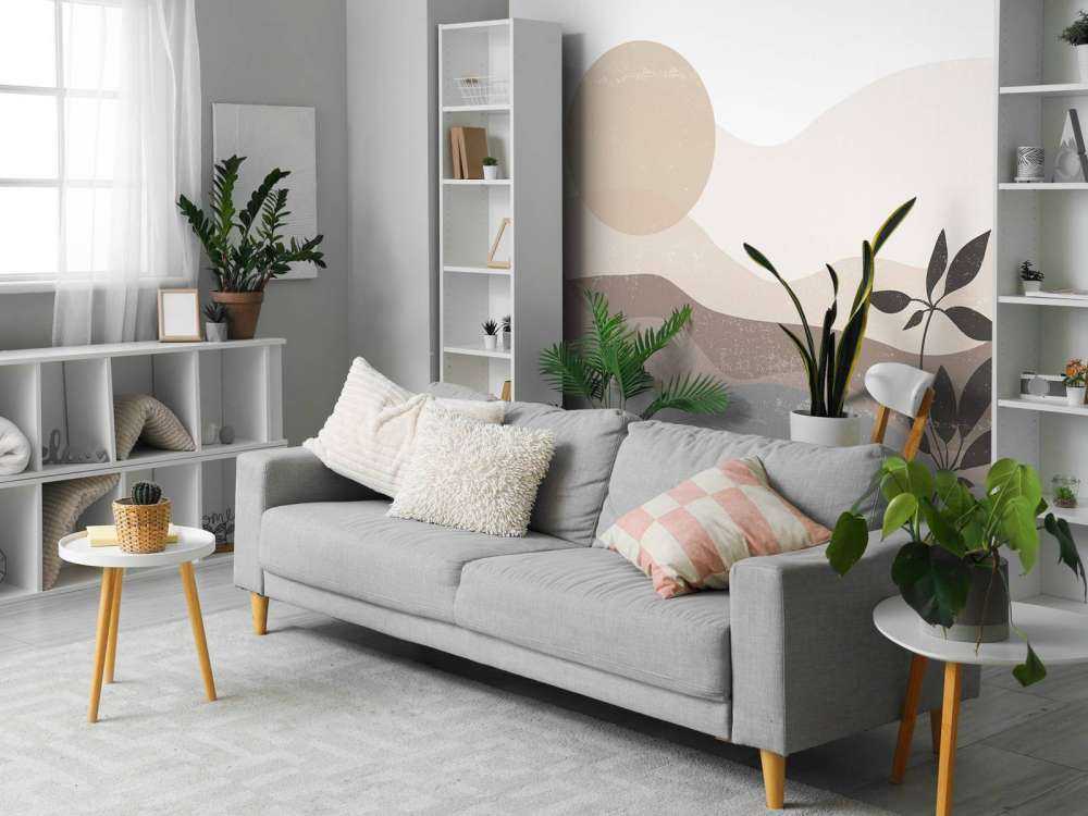 Midt århundre solnedgang