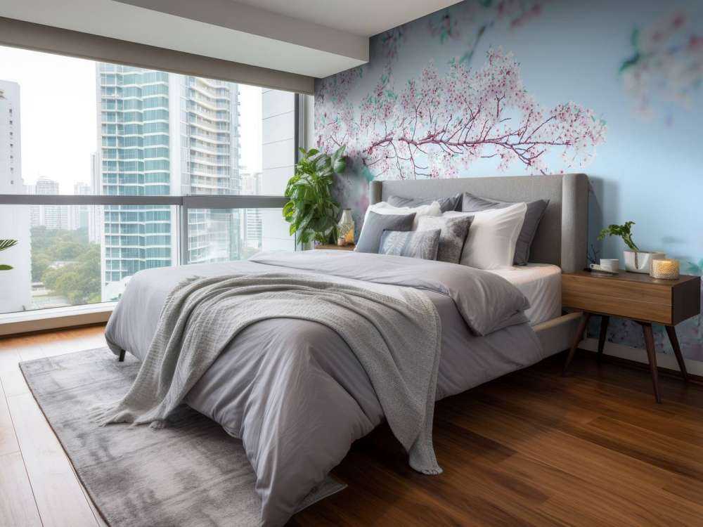 Sesambrød Nærbilde Hvitløkspalmer med blå himmel Palmetrær om sommeren Søt godteri