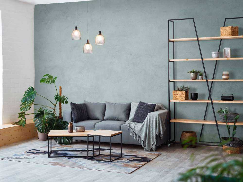 Betong med grønn fargetone