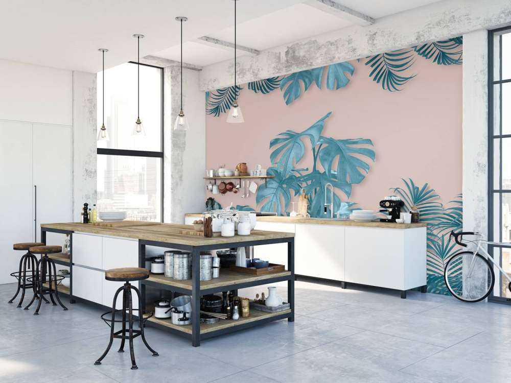 Mønster tropiske blader