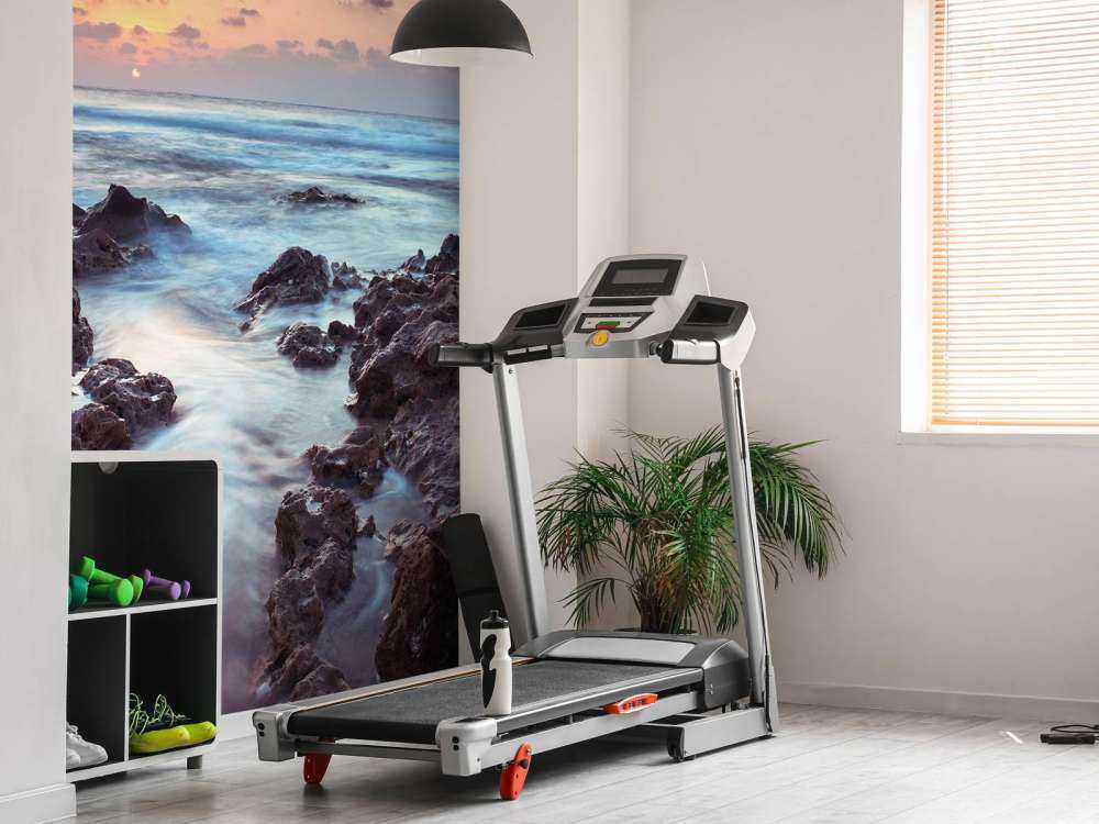 Solnedgang ved havet