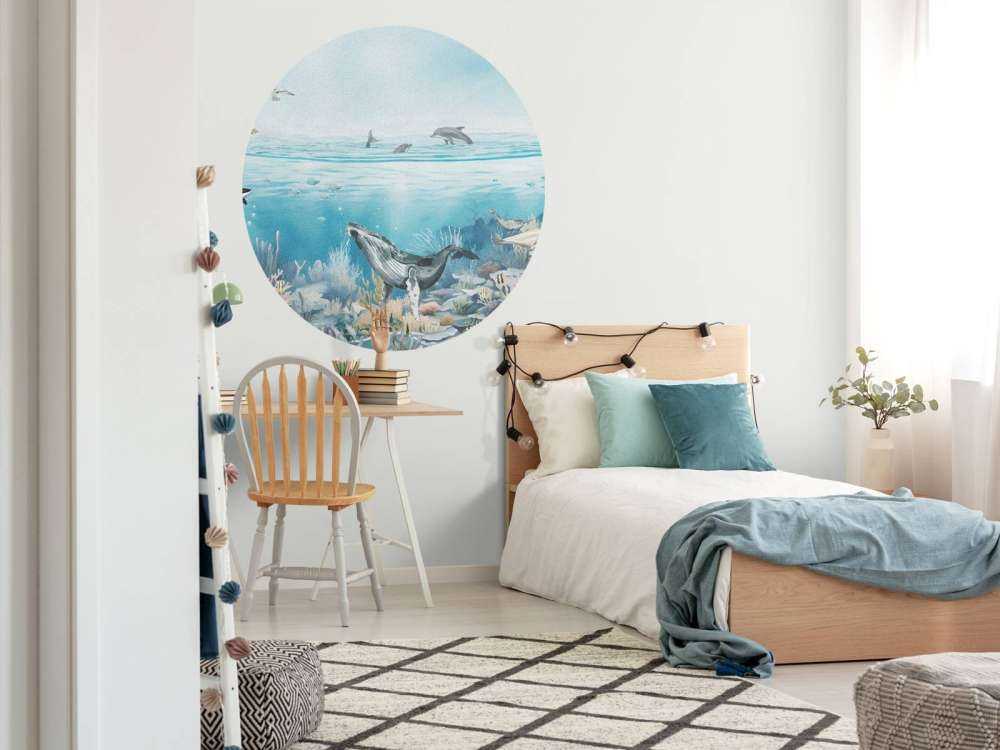 Havlandskap med Dyr i Farger