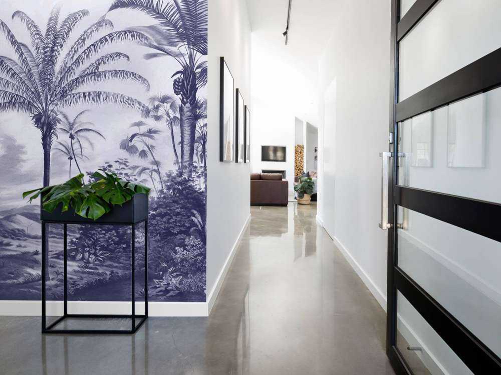 Romantiske tropiske lilla