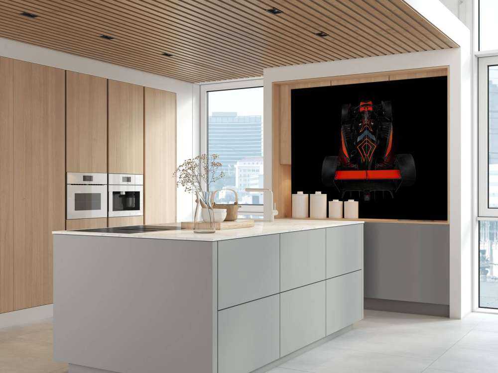 Formel 3 - sett bakfra - mørkt