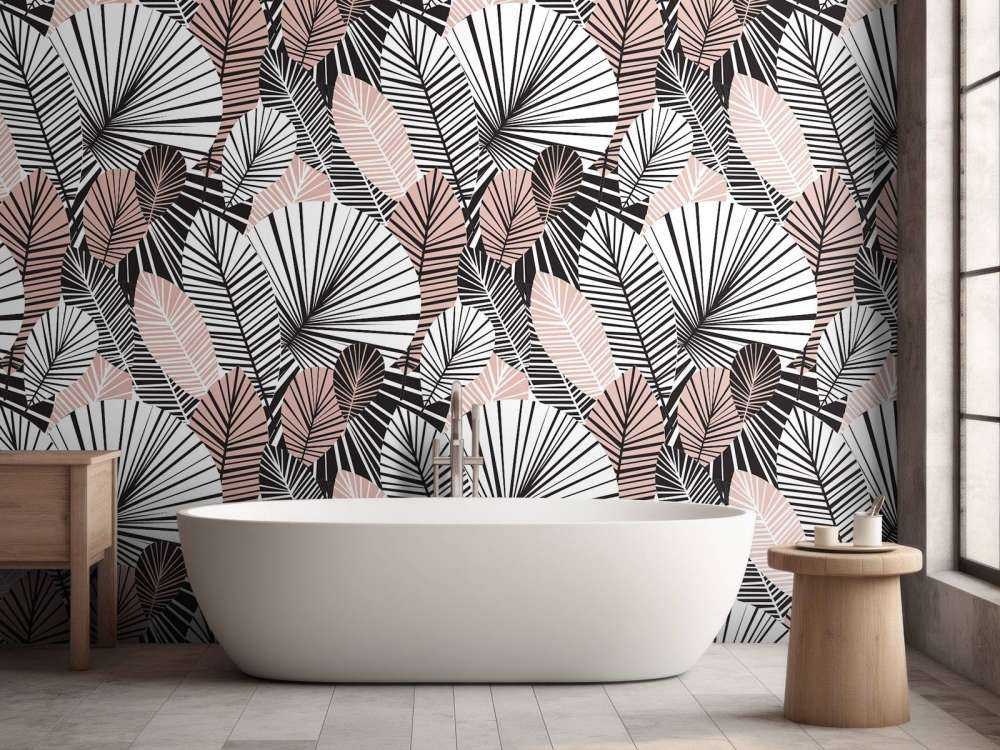 Elegant blomstermønster