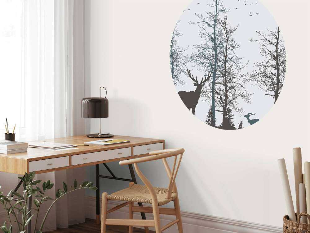 Vinterkontur Skogstillhet