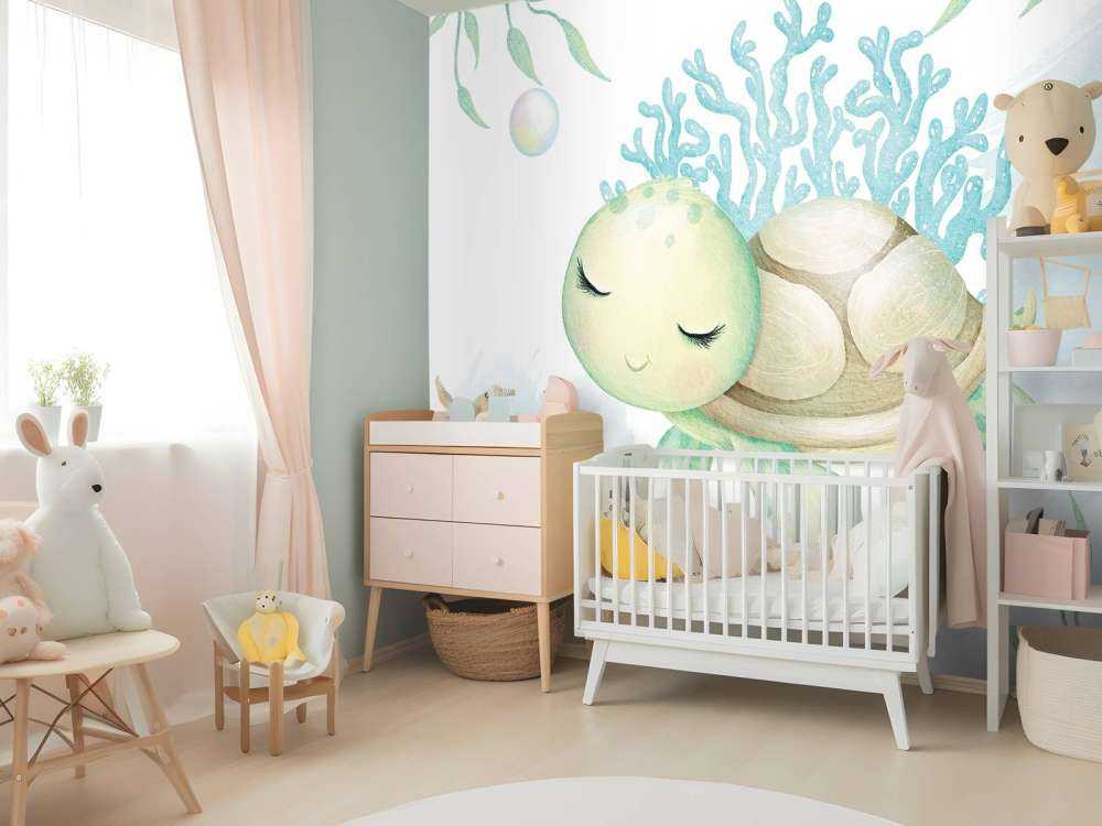 Skilpaddemamma og løveunge