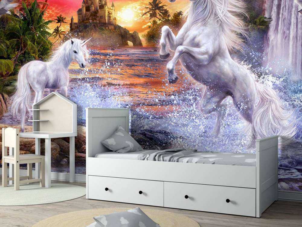 Unicorn Waterfall Sunset