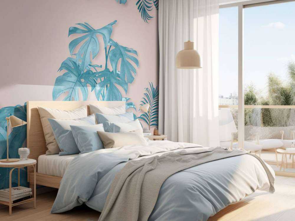 Mønster tropiske blader