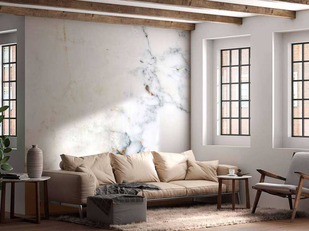 Hvit marmor med grå nyanser