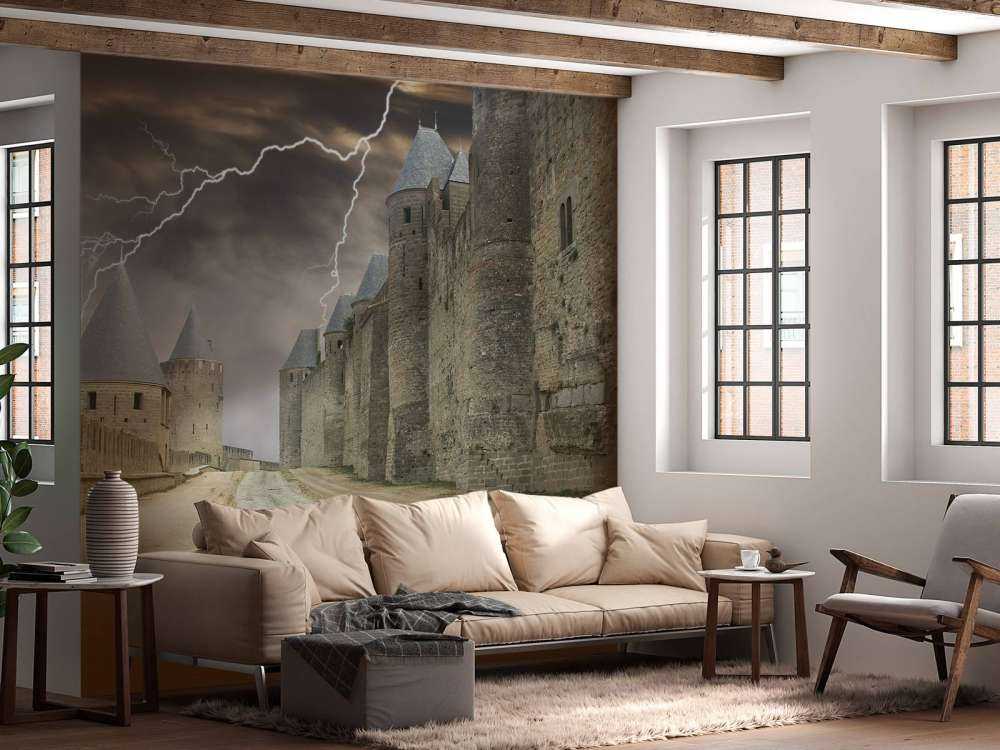 Tordenvær ved Castle