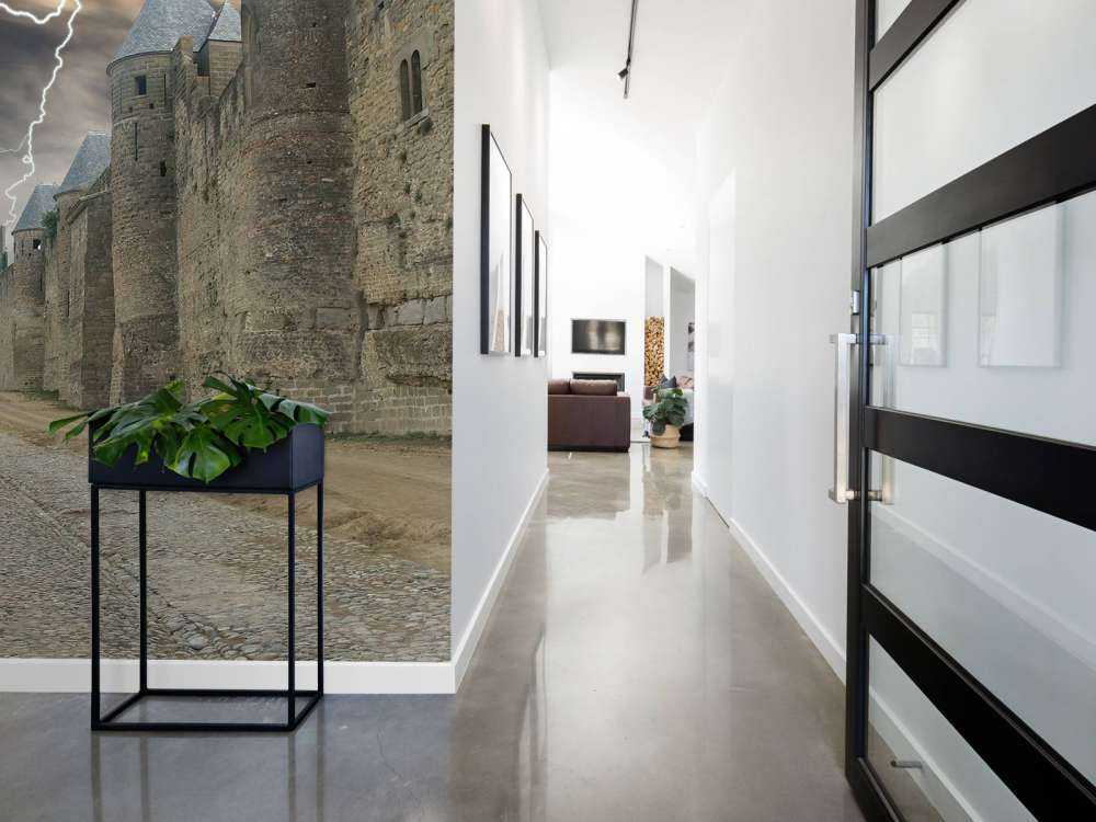 Tordenvær ved Castle