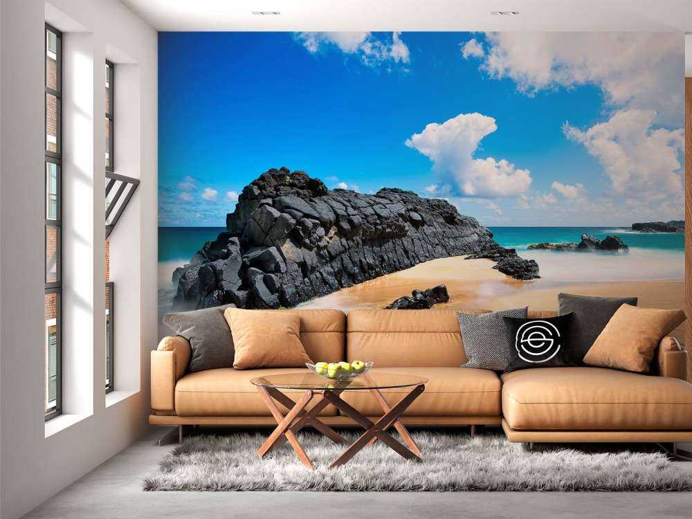 Strand på Hawaii