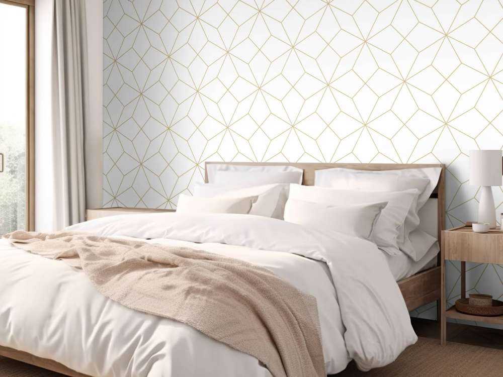 Abstrakte gylne linjer