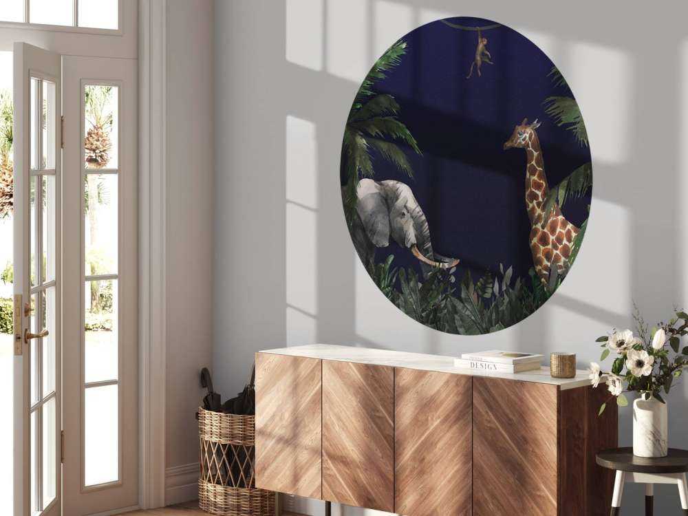 Jungeldyrr om natten