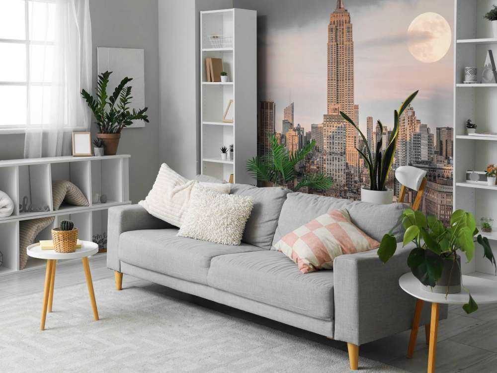 Empire State Building med skyline