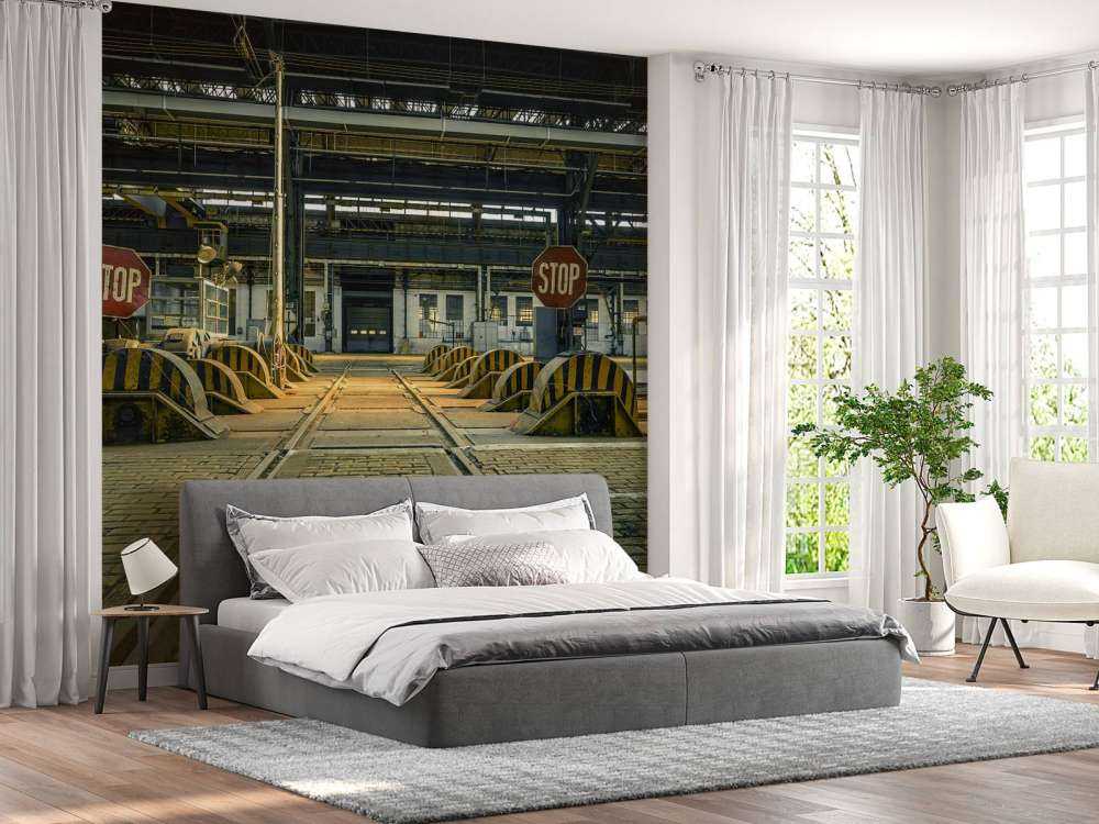 Forlatt industrihall