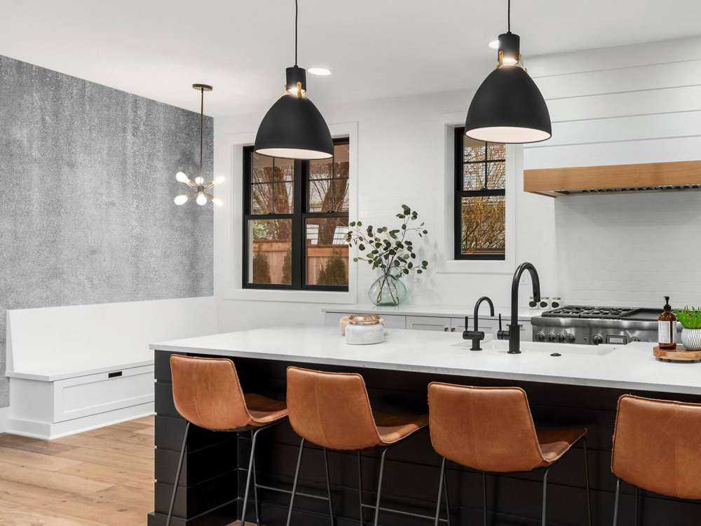 Detaljert grå betong