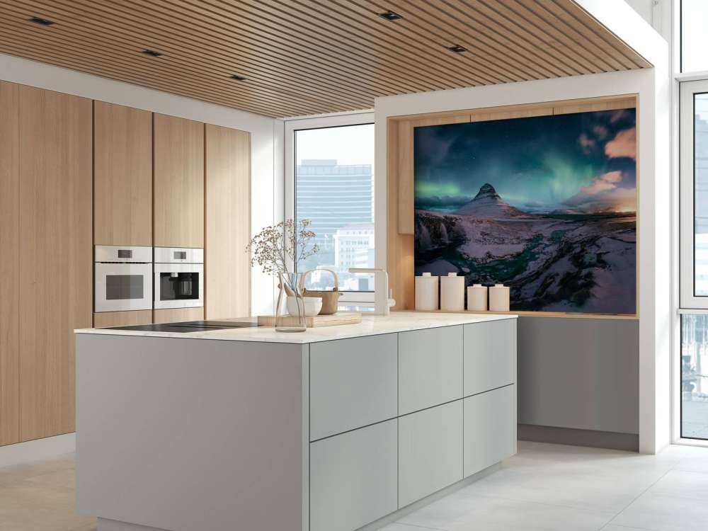 Kirkjufell med norrsken