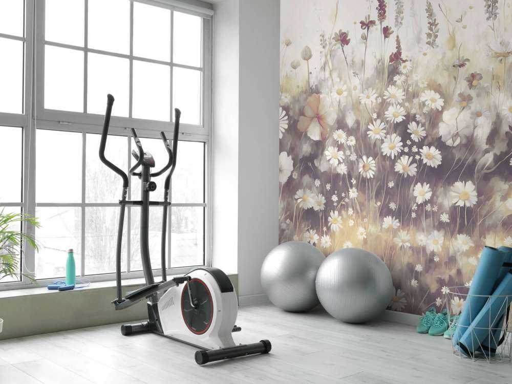 Frodig grönska av sommarens gyllene brunt