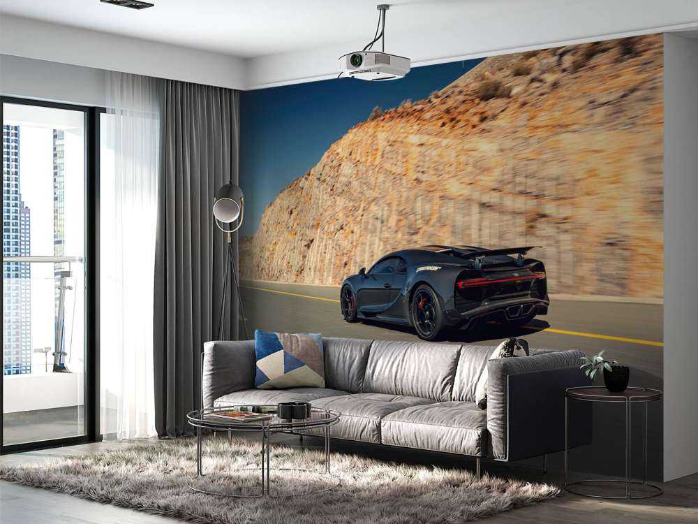 Bugatti Chiron Pur Sport i aktion