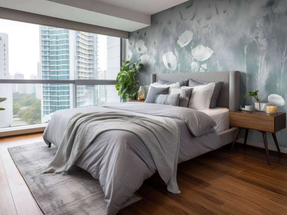 Vildblomsdans - mörkgrön