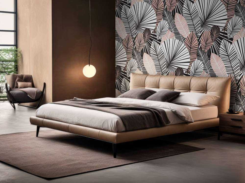 Elegant blommönster