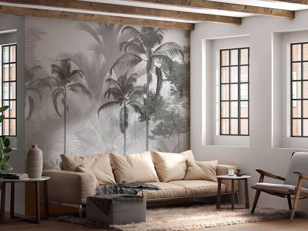 Livligt Grönt Urskog