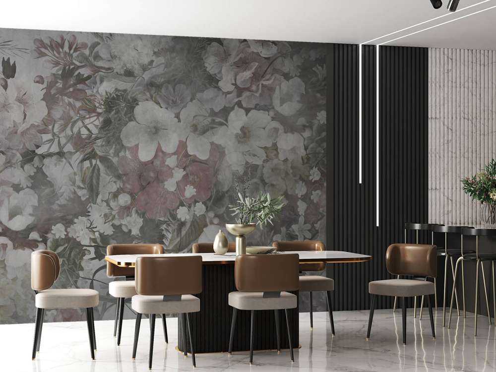 Äppelblom och Anemoner