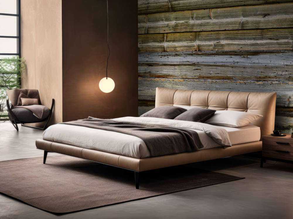 Vädrat trä på stenvägg