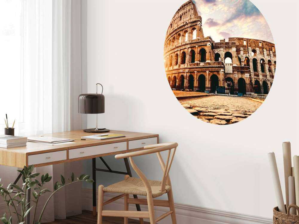 Soluppgång vid Colosseum