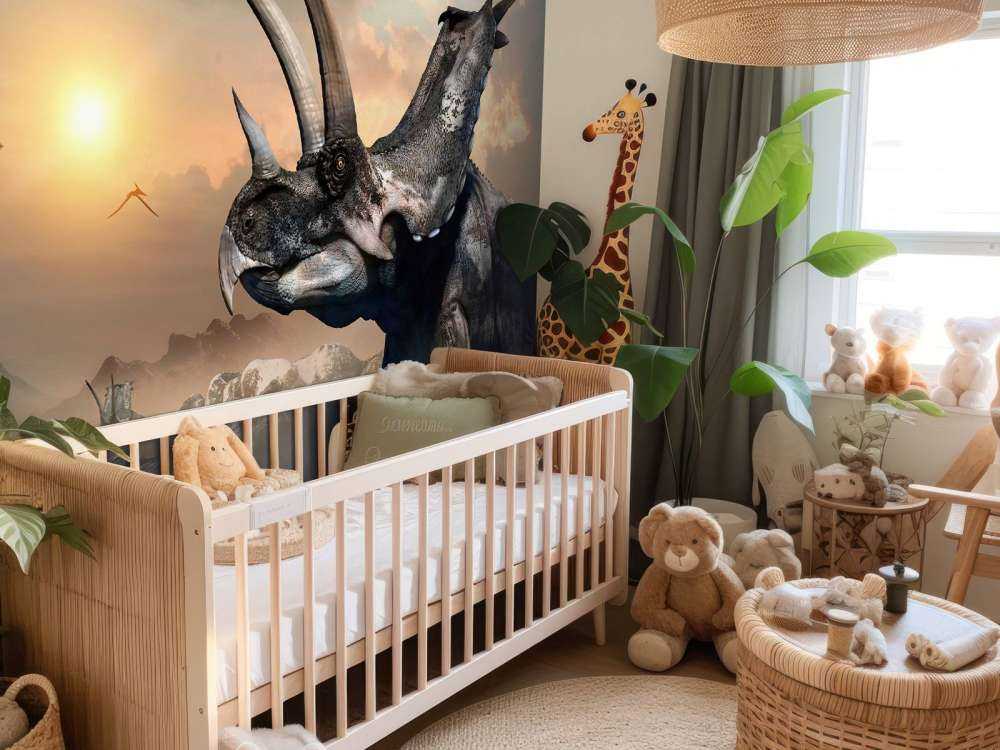 Dinosaurier i morgondimman