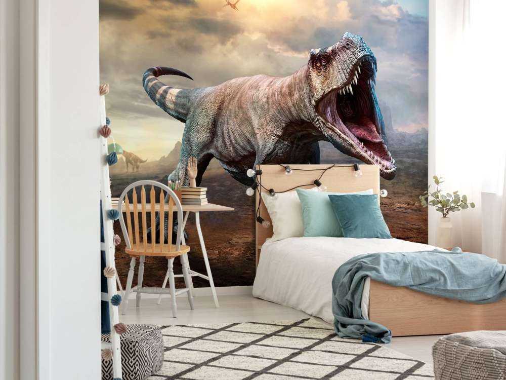 Aggressiv Tyrannosaurus Rex