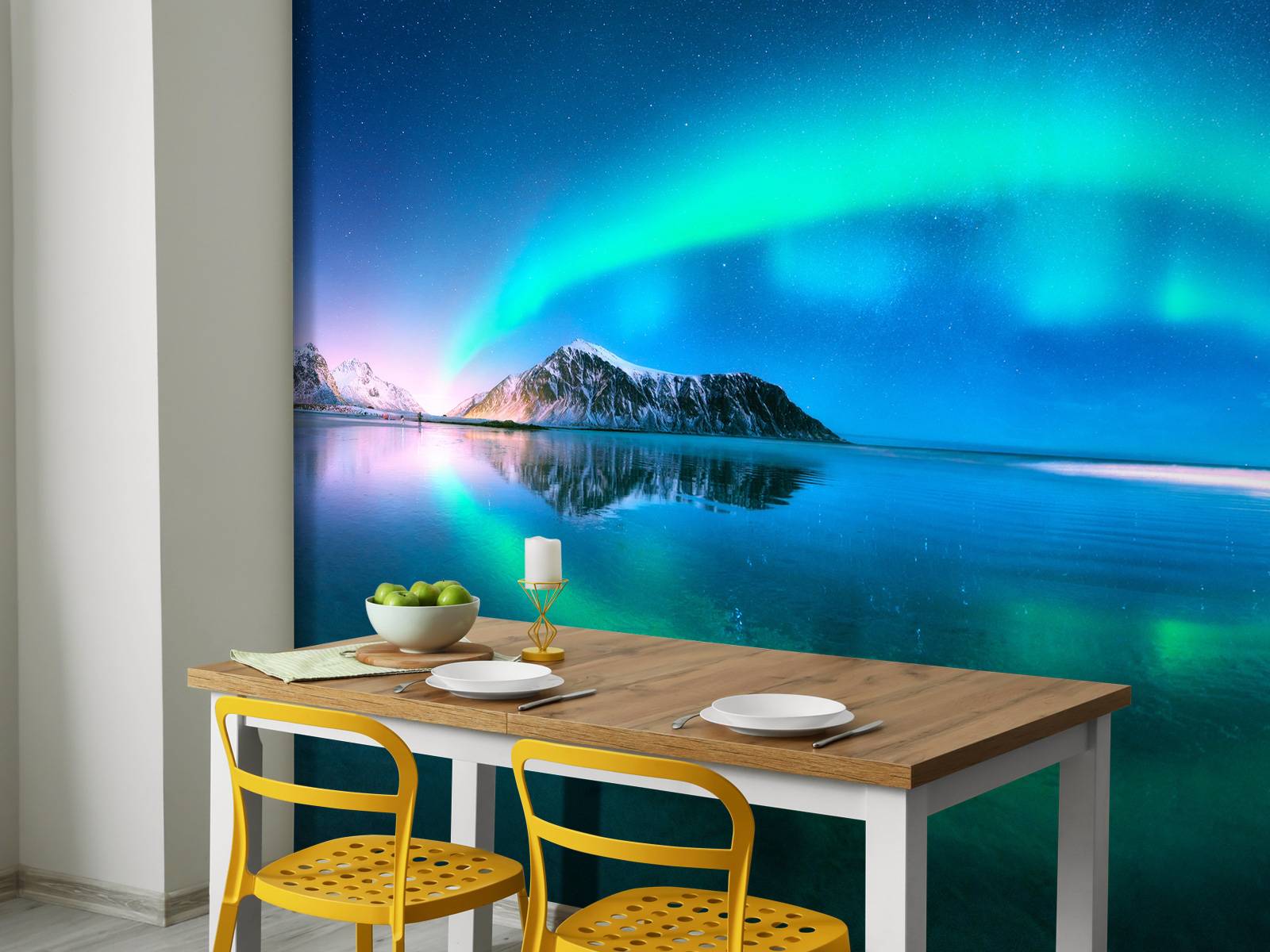 Reflekteret nordlys