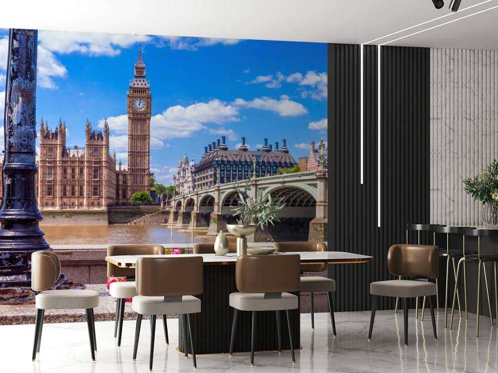 Lyserøde roser i London