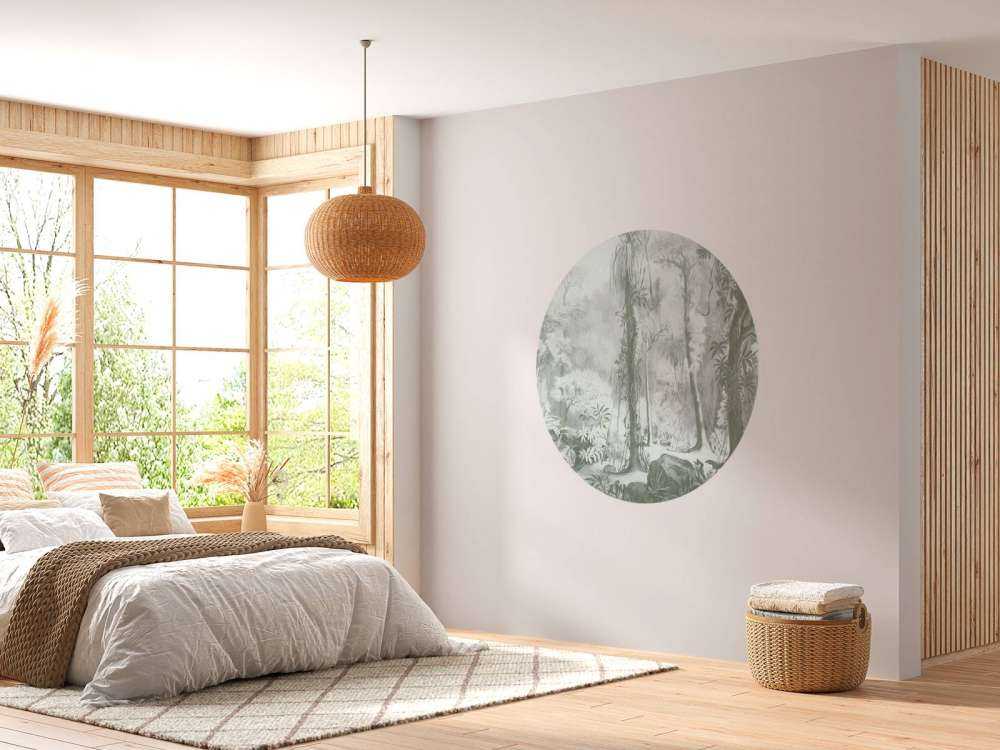 Tropisk skov - grøn