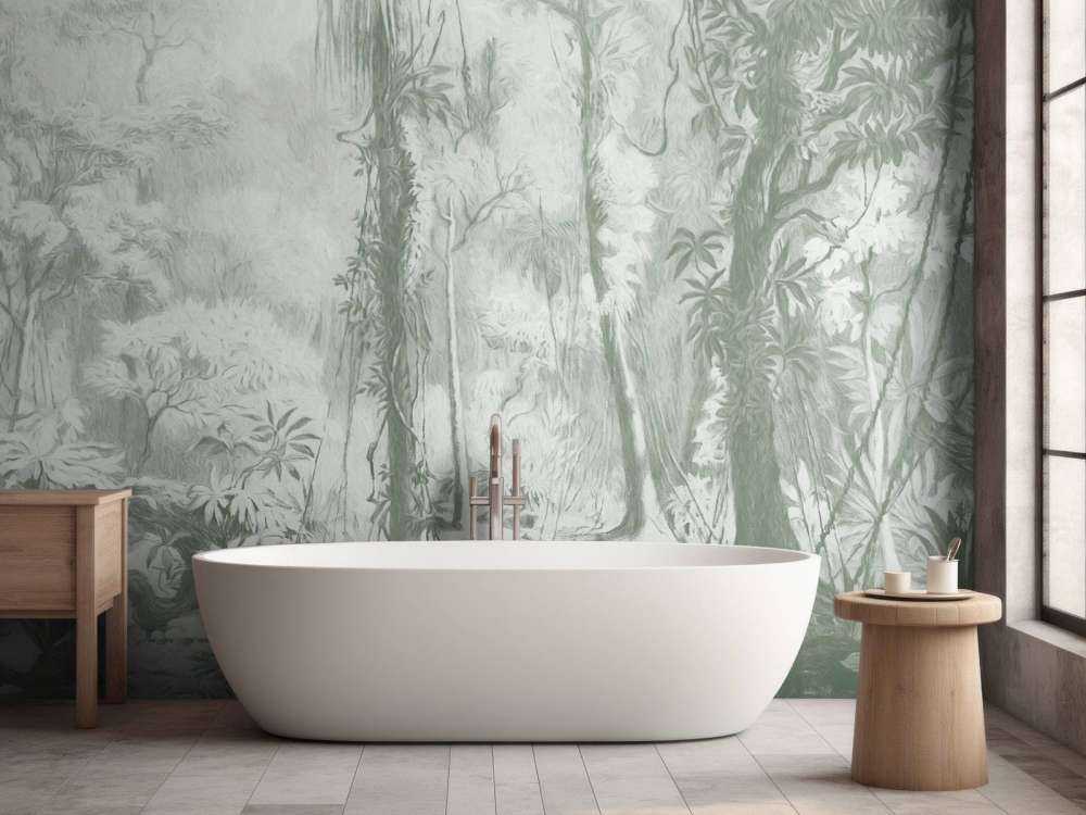 Tropisk skov - grøn