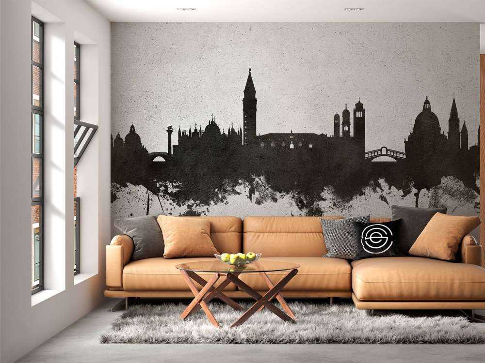 Akvarel skyline, Venedig