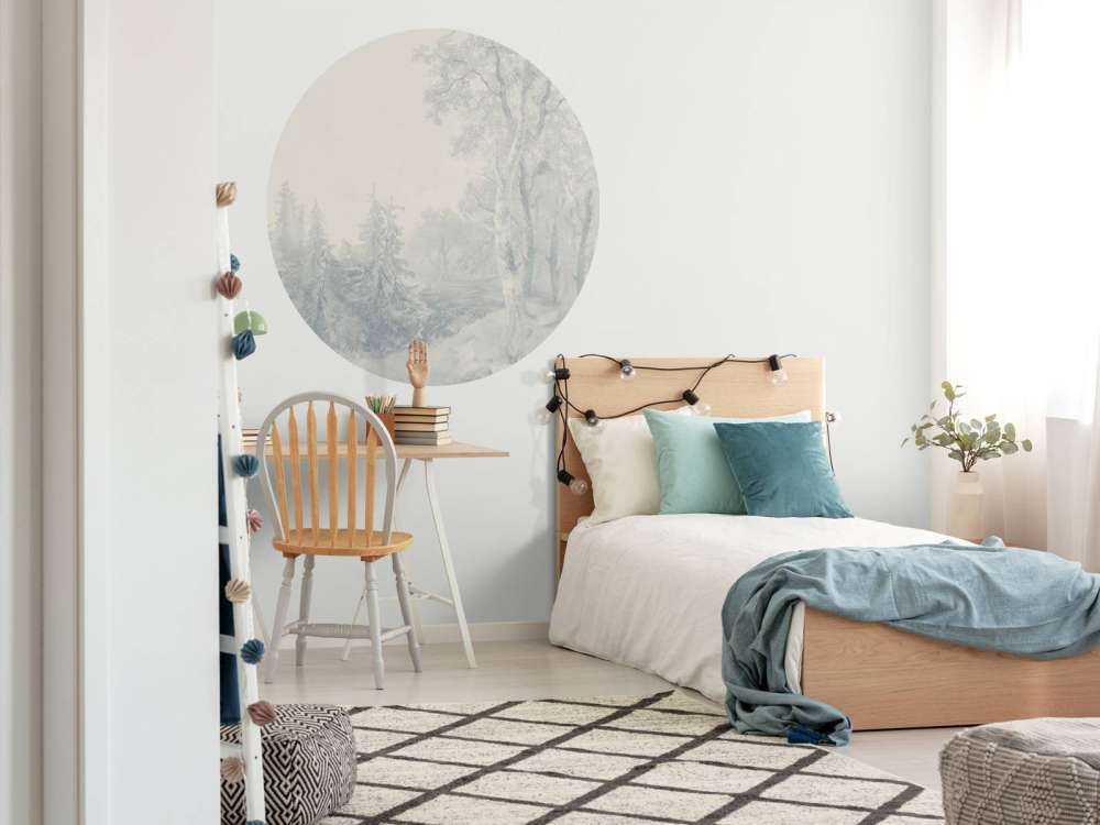 Skovlandskab Blå #1