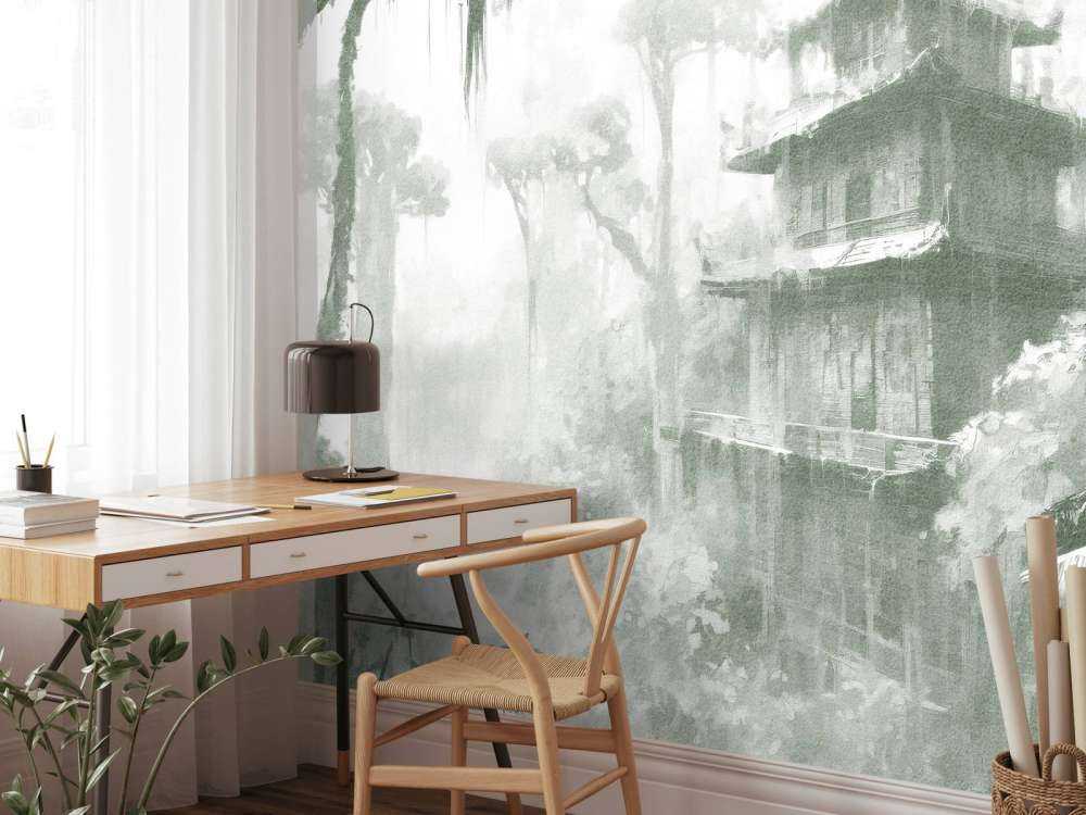 Skjult Hytte i Tåget Skov, grøn