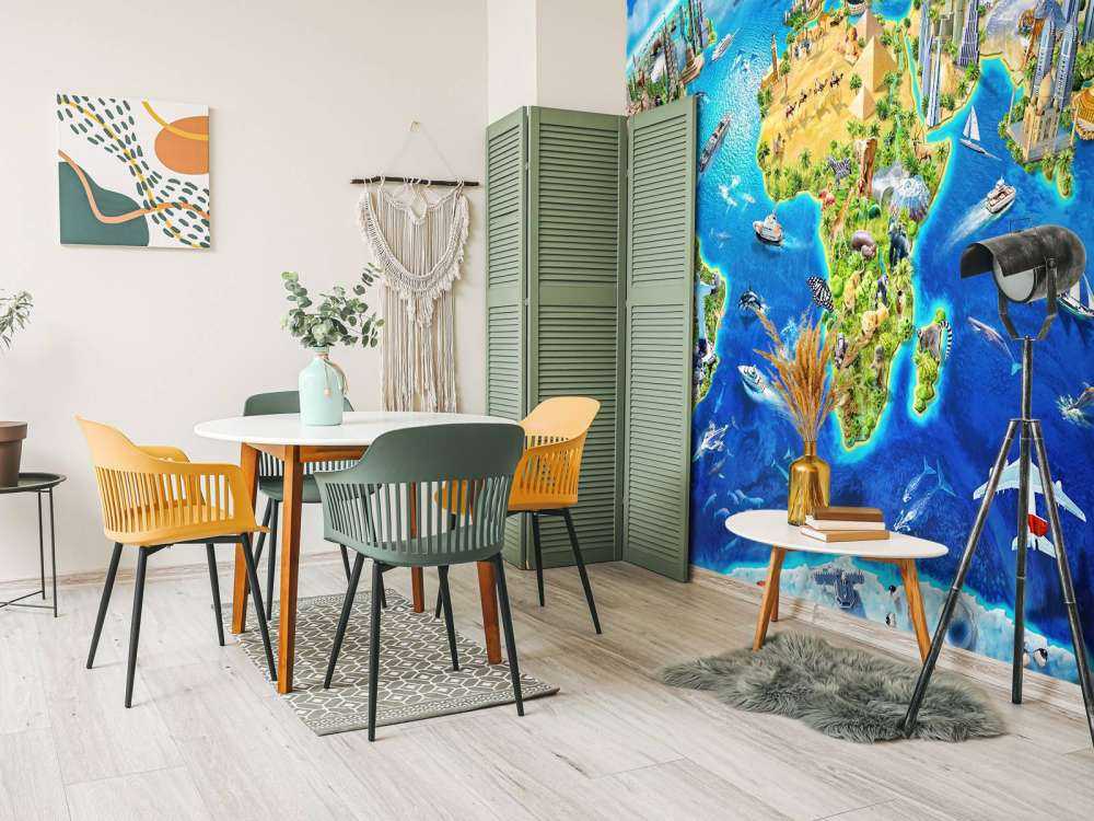 World Landmarks Globe