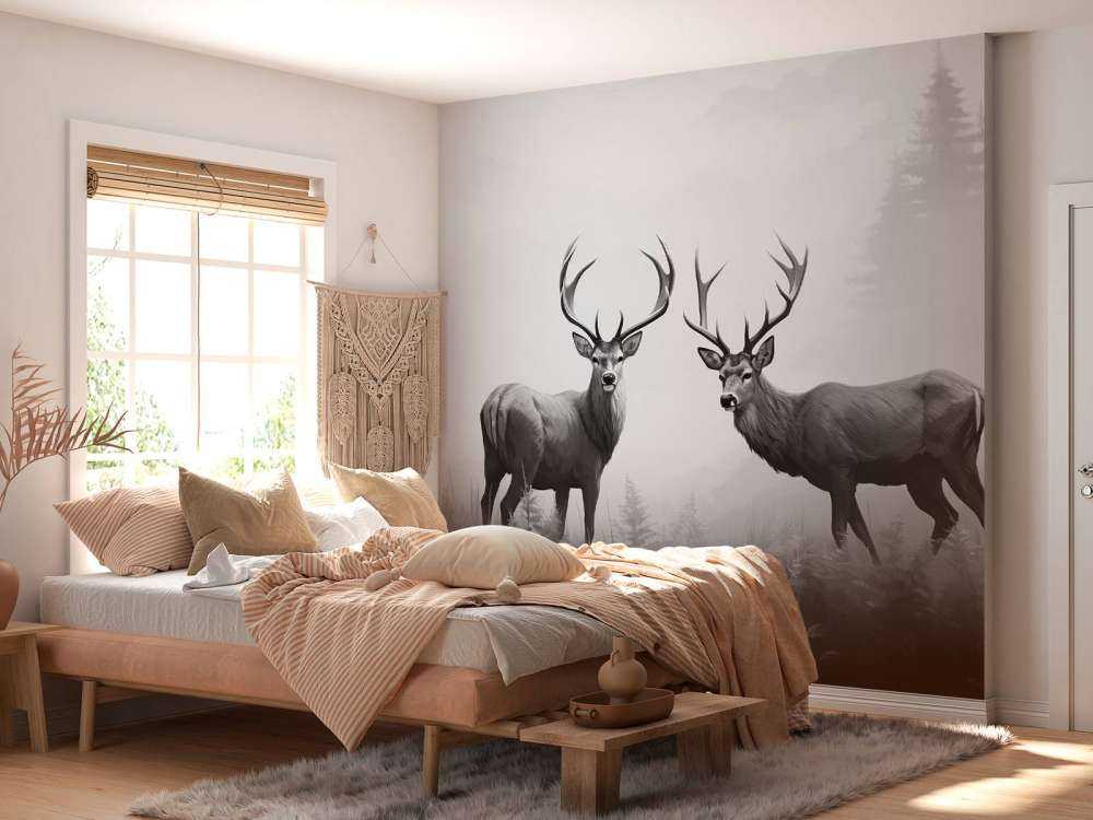 Tågeskovens hjortesymmetri