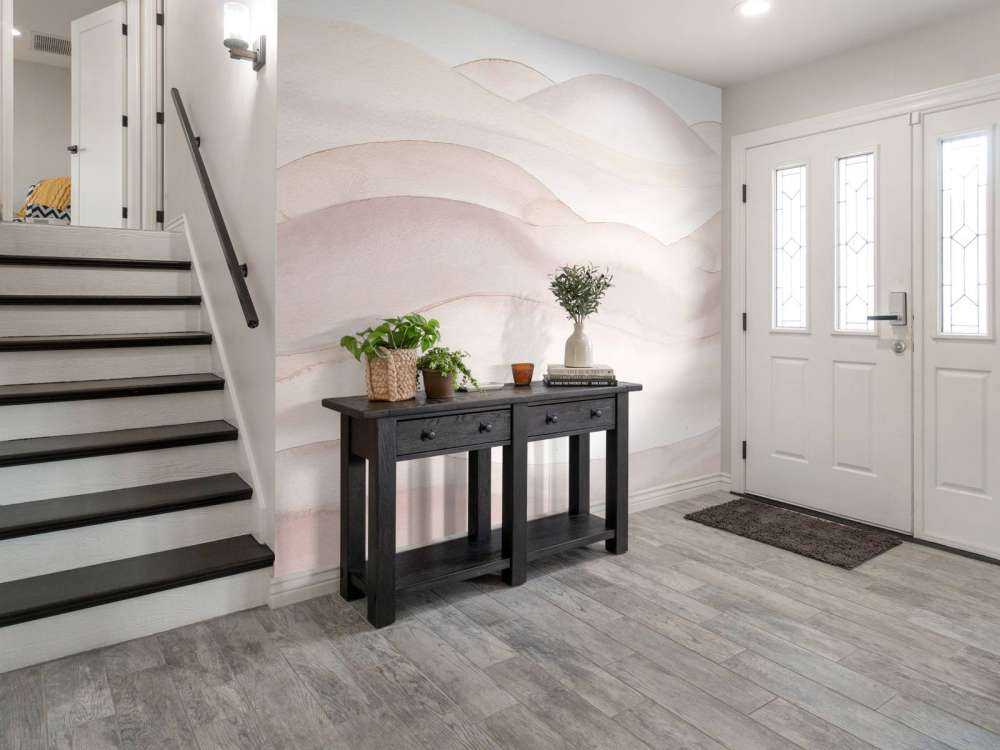 Abstrakt bølget gradient - nude