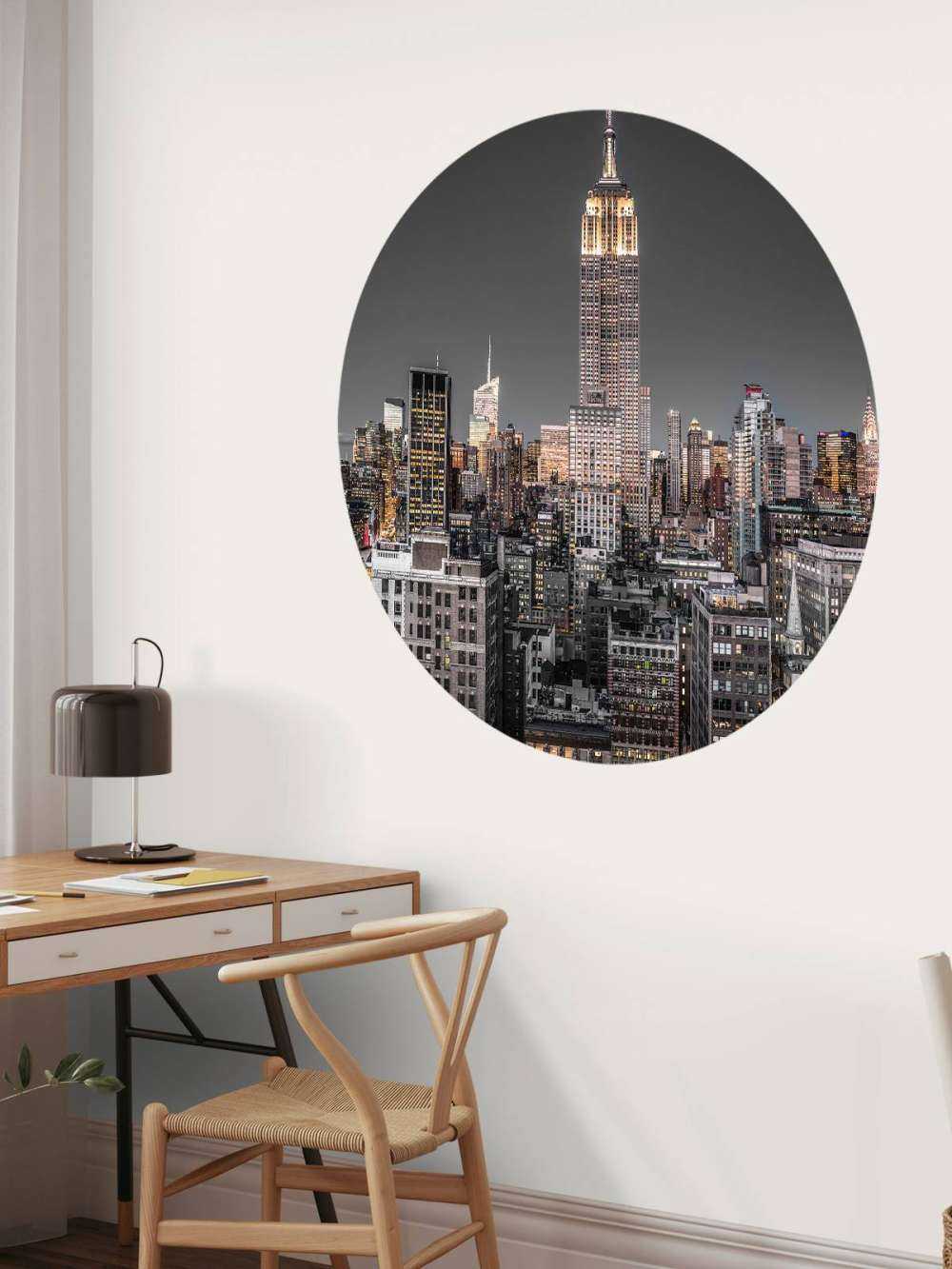 Empire State Building om aftenen