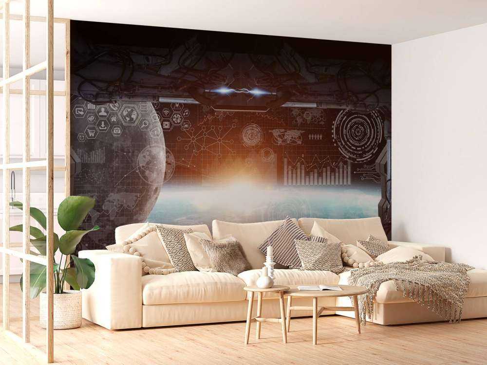 Jorden fra en rumstation